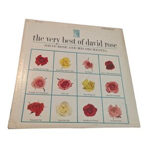 60s David Rose & His Orchestra The Very Best Of David Rose LP Vinyl Record
